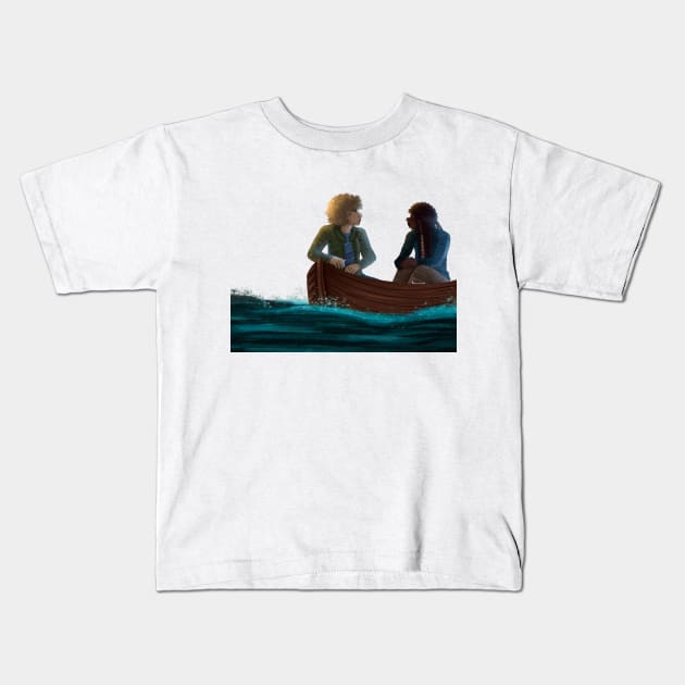 Percabeth Kids T-Shirt by Aveetheavatar